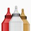 Bouteilles de sauce