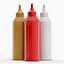 Bouteilles de sauce