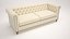 Velvet Lyre Chesterfield Sofa