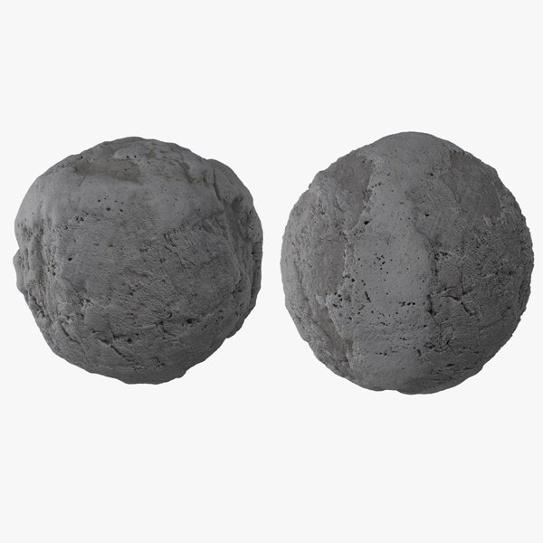 modelo 3d 2 Seamless Plaster Concrete Textures - TurboSquid 2064446