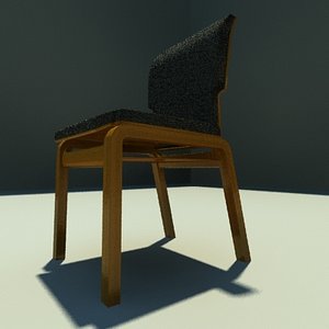 3d model of vantage chair design