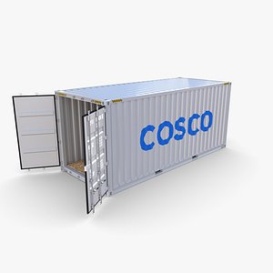 20ft Shipping Container Cosco v2 model