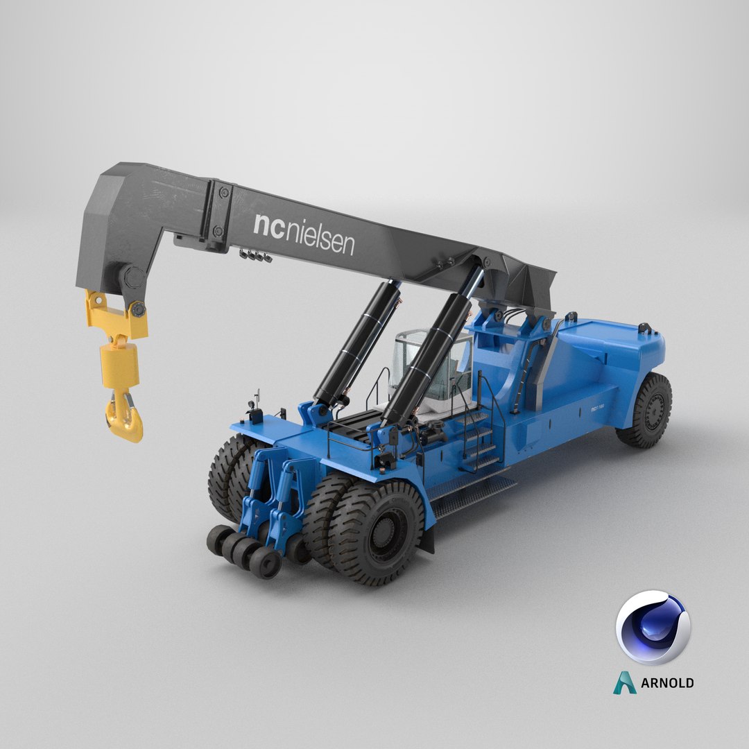 3D Reach Stacker Container Handler NC Nielsen model https://p.turbosquid.com/ts-thumb/BA/IrCpPY/5t/stemcell_cinema_4d_arnold_render/png/1732199676/1920x1080/fit_q87/4f6d5dd284cd1193de745e9847c6f15c1d304946/stemcell_cinema_4d_arnold_render.jpg