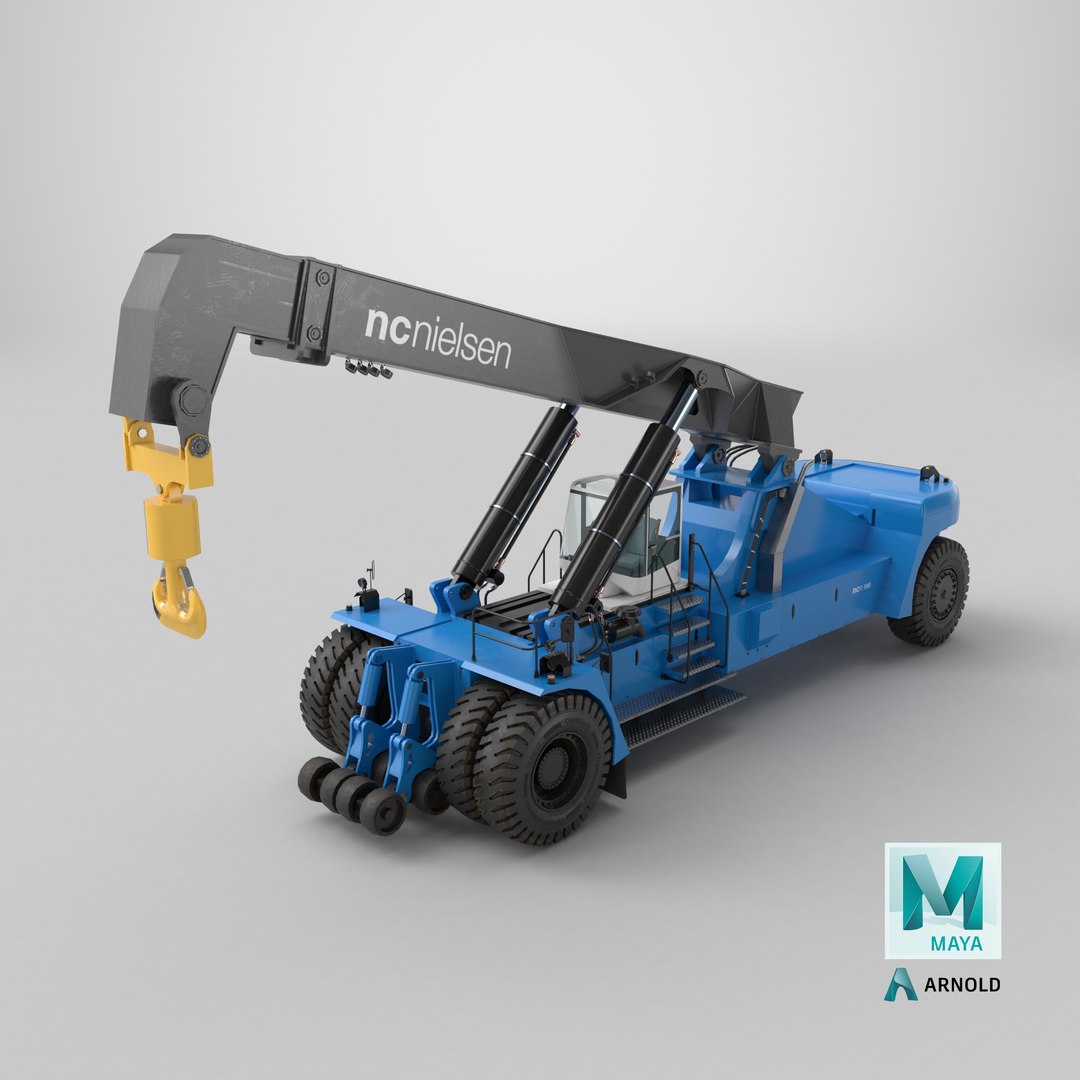 3D Reach Stacker Container Handler NC Nielsen model https://p.turbosquid.com/ts-thumb/BA/IrCpPY/Bl/stemcell_maya_arnold_render/png/1732199670/1920x1080/fit_q87/1eda20ab5529d077e1b1915442150a6e9d5dcf40/stemcell_maya_arnold_render.jpg