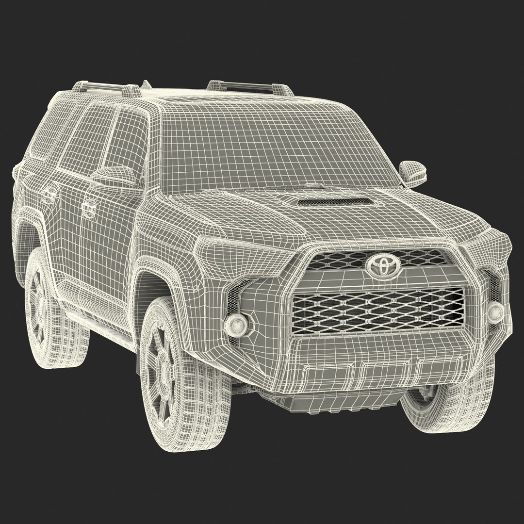 3d Toyota 4runner 2015