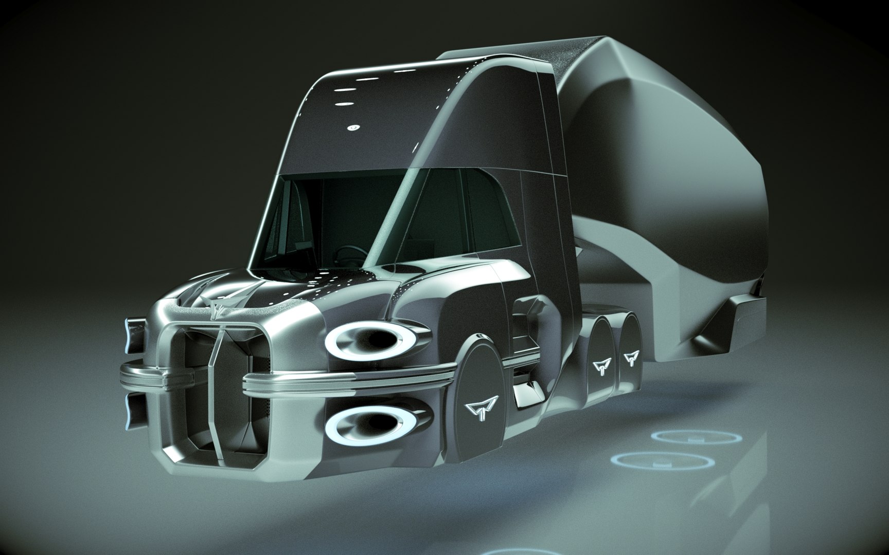 5 In 1 Cheap And Cool Hover Truck Collection 02 3D Model TurboSquid Hc74