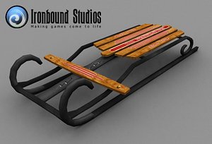 3ds max sleigh real-time