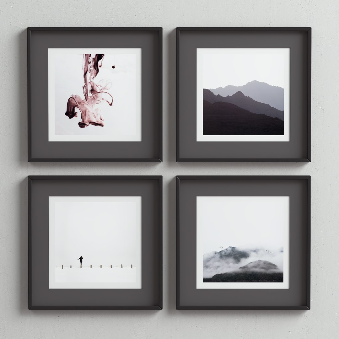3D picture frames set model https://p.turbosquid.com/ts-thumb/BA/LdQNEn/KeXVaAHm/black/jpg/1553856110/1920x1080/fit_q87/b4f760d405347fc15f3cbba5a1f4bbb14d2f86e1/black.jpg