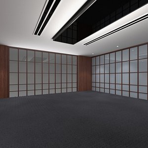Empty Large Meeting Room