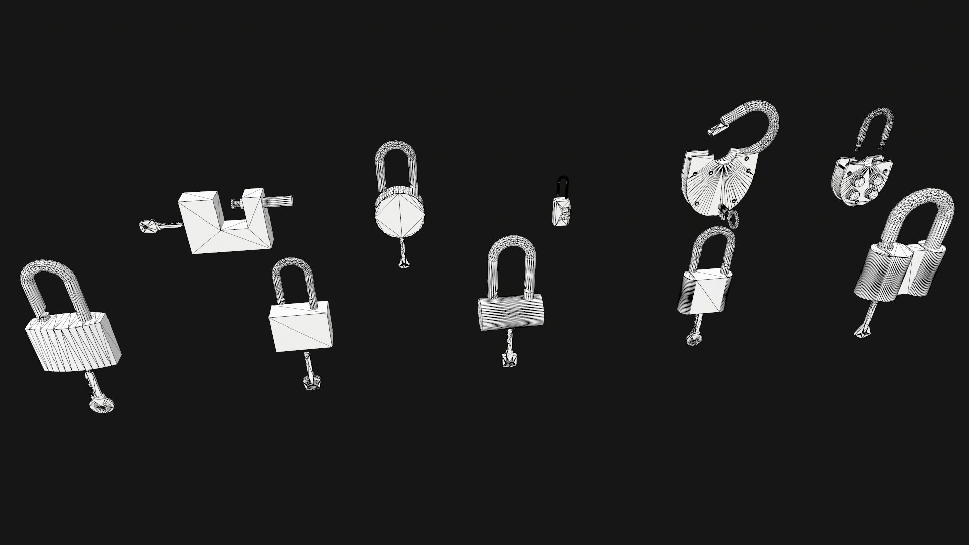 3D Padlocks Pack model https://p.turbosquid.com/ts-thumb/BA/VNE2Lo/92/screenshot011/jpg/1638982076/1920x1080/fit_q87/a7d96874a150254e70a3961633e3f6004fbc4525/screenshot011.jpg