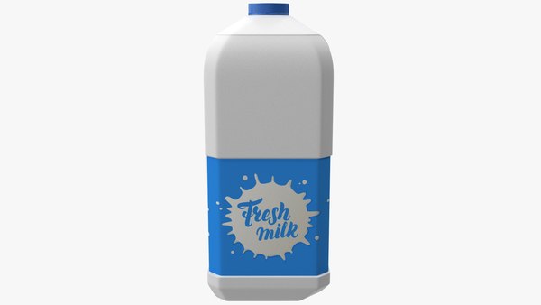 Milk Container 3D - TurboSquid 1743225