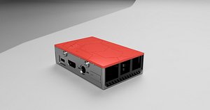 sci fi raspberry pi 3D