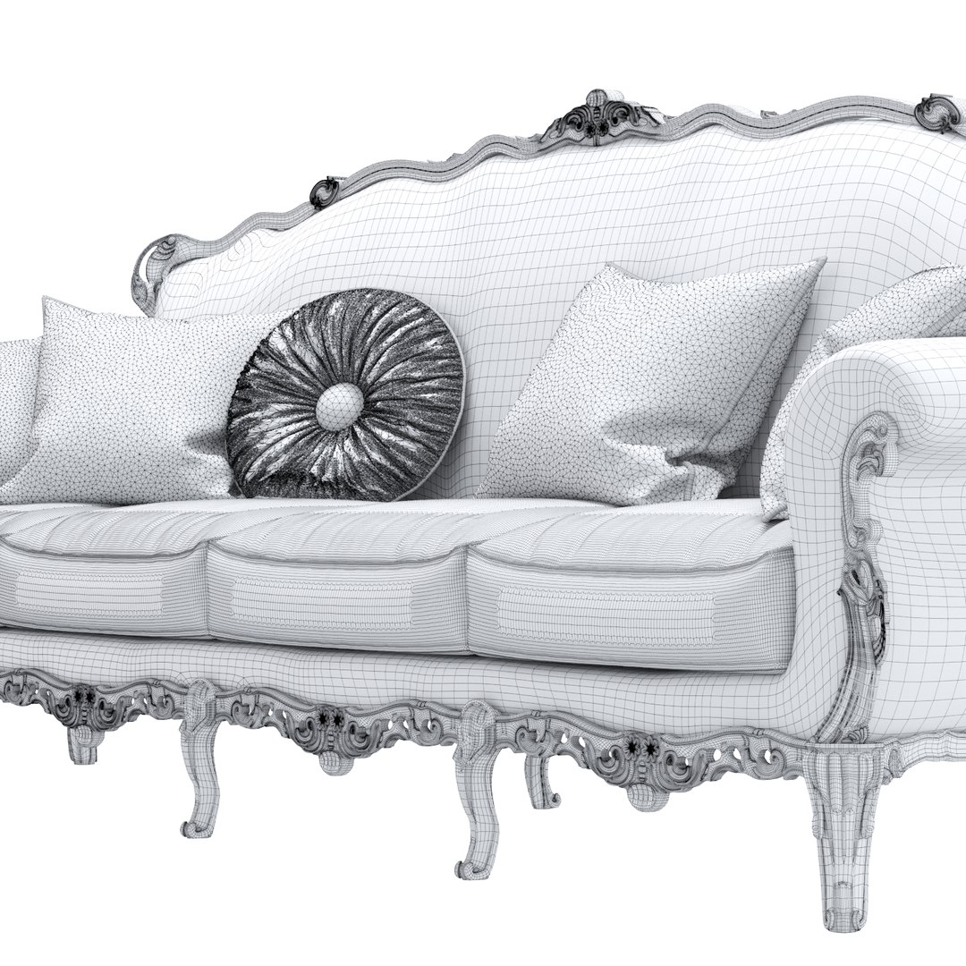 Modenese Gastone Sofa 3D Model - TurboSquid 1161552