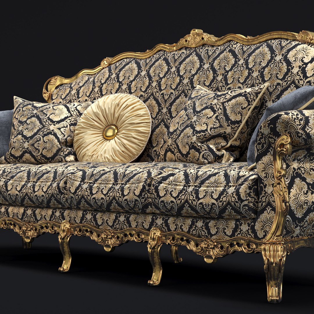 Modenese Gastone Sofa 3D Model - TurboSquid 1161552