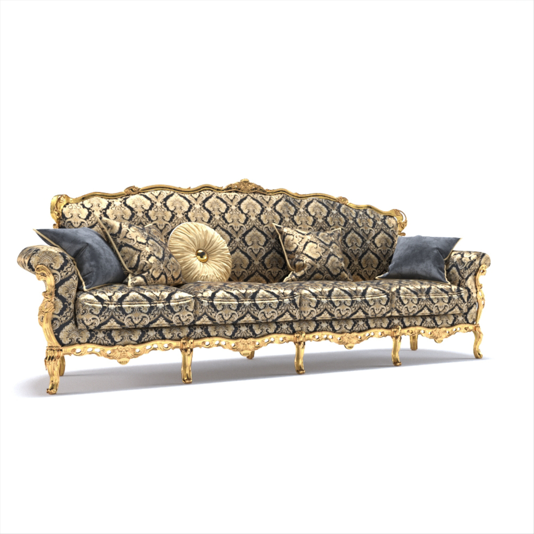 Modenese Gastone Sofa 3D Model - TurboSquid 1161552