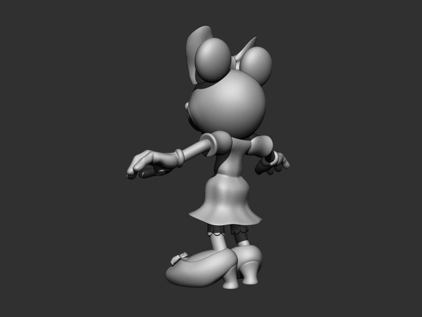 3D Model Minnie Mouse - TurboSquid 1303569