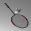Raquette de badminton
