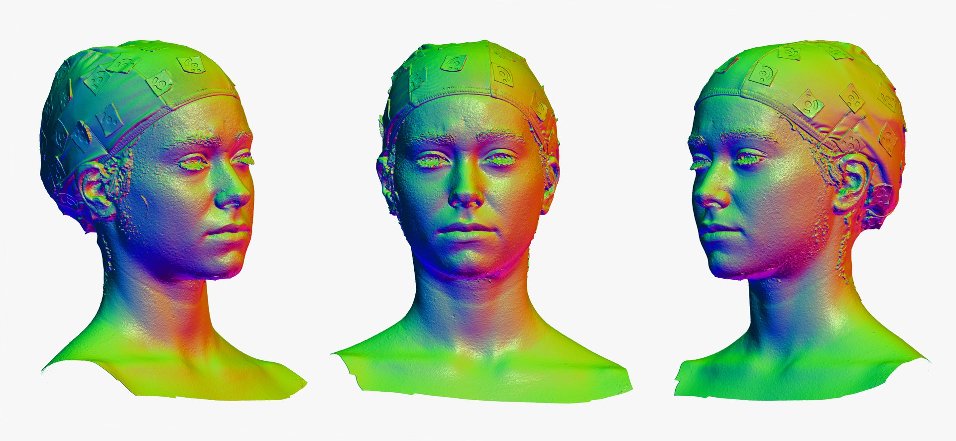 Freya Human Head Inner 3D Model - TurboSquid 1620801