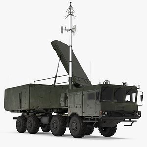 multi functional radar 92n2e 3D model