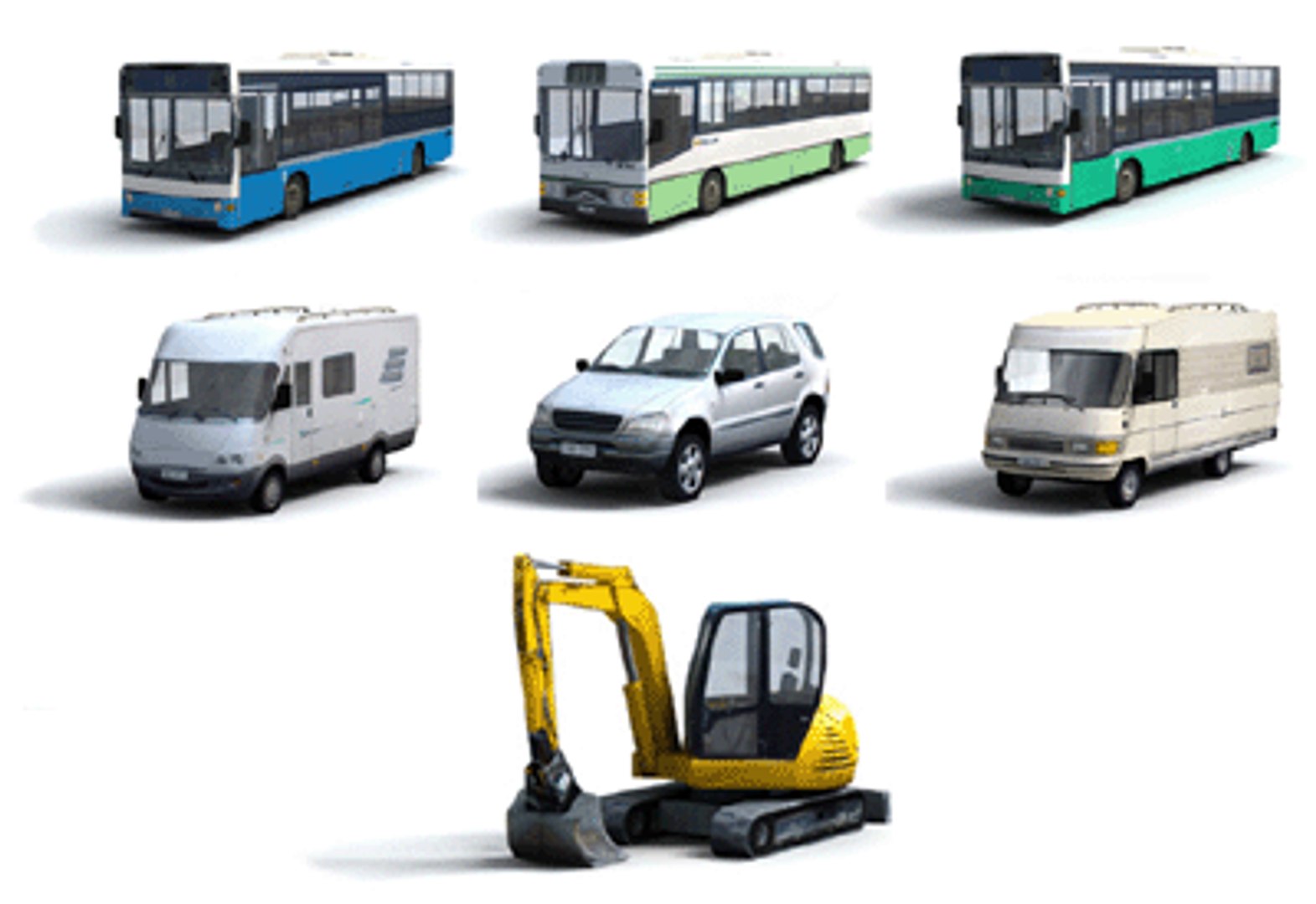 3d Lowpolygon Vechiles Car