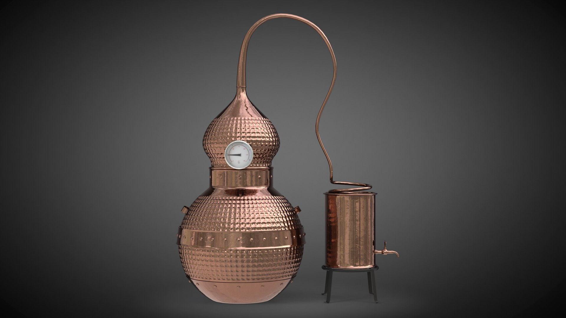 3D copper alembic stills https://p.turbosquid.com/ts-thumb/BA/v9VHBV/QthKJ0Iv/1alembic_ts_3/jpg/1596635283/1920x1080/fit_q87/fc8fd37a5edb816df163d73c22916a147de0ffdc/1alembic_ts_3.jpg