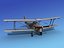 Dehavilland DH-82 Tiger Moth Bare Metal