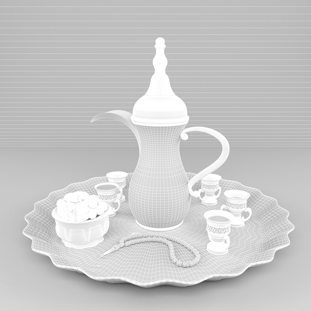 Arabic coffee pit 3D - TurboSquid 1579964