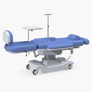 electronic medical procedure chair 3D model