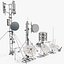 3D towers antennas model
