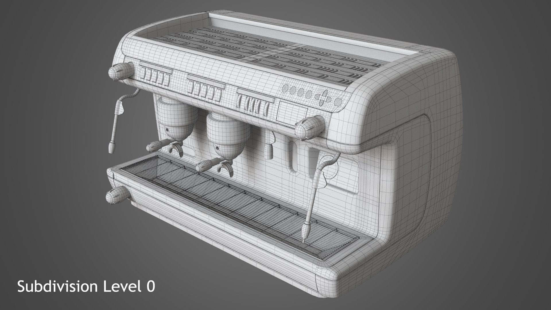 3D Coffee Machine Model - TurboSquid 1503175