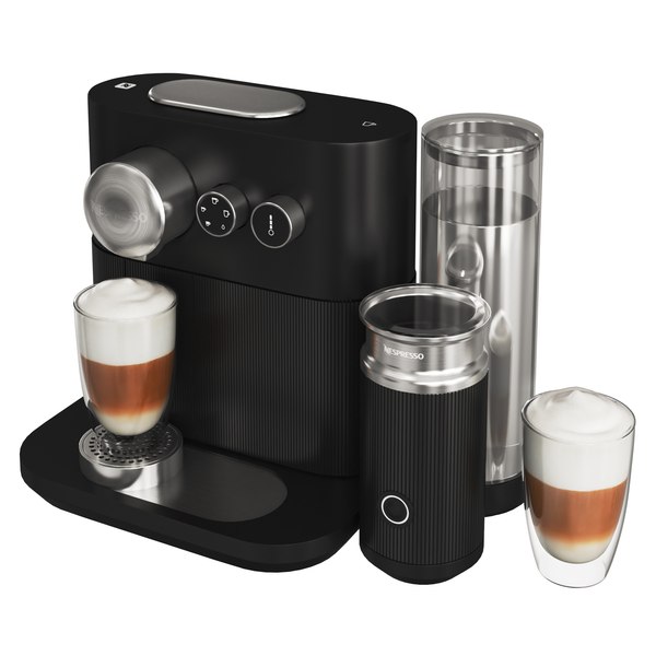Coffee nespresso expert milk model - TurboSquid 1511214