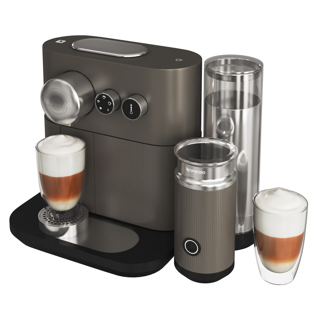 Nevelig stikstof ontploffen Coffee nespresso expert milk model - TurboSquid 1511214