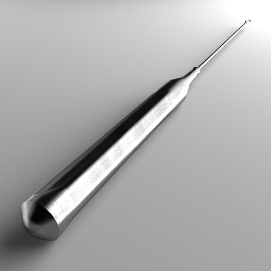3d curette model