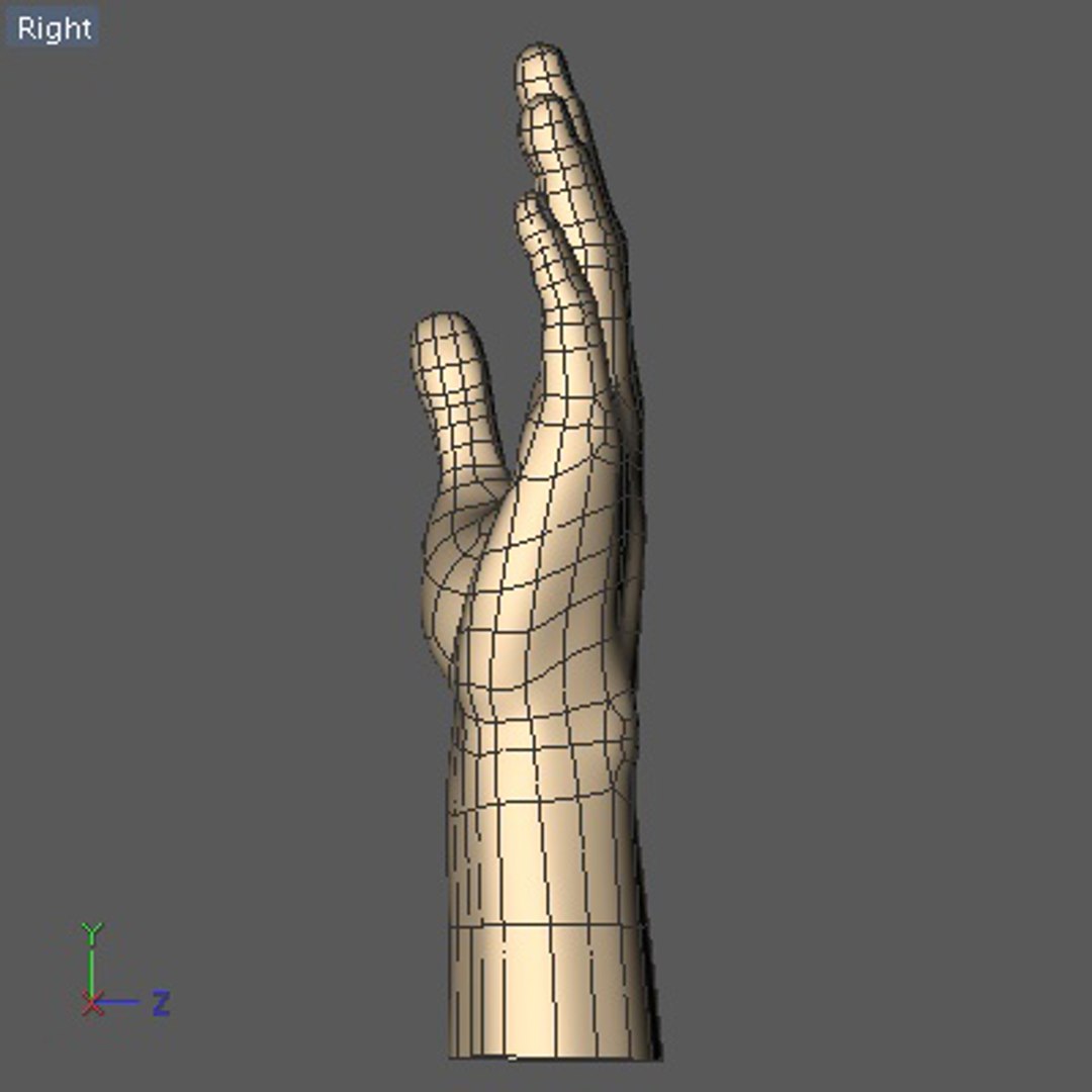 3ds Max Hand Materials