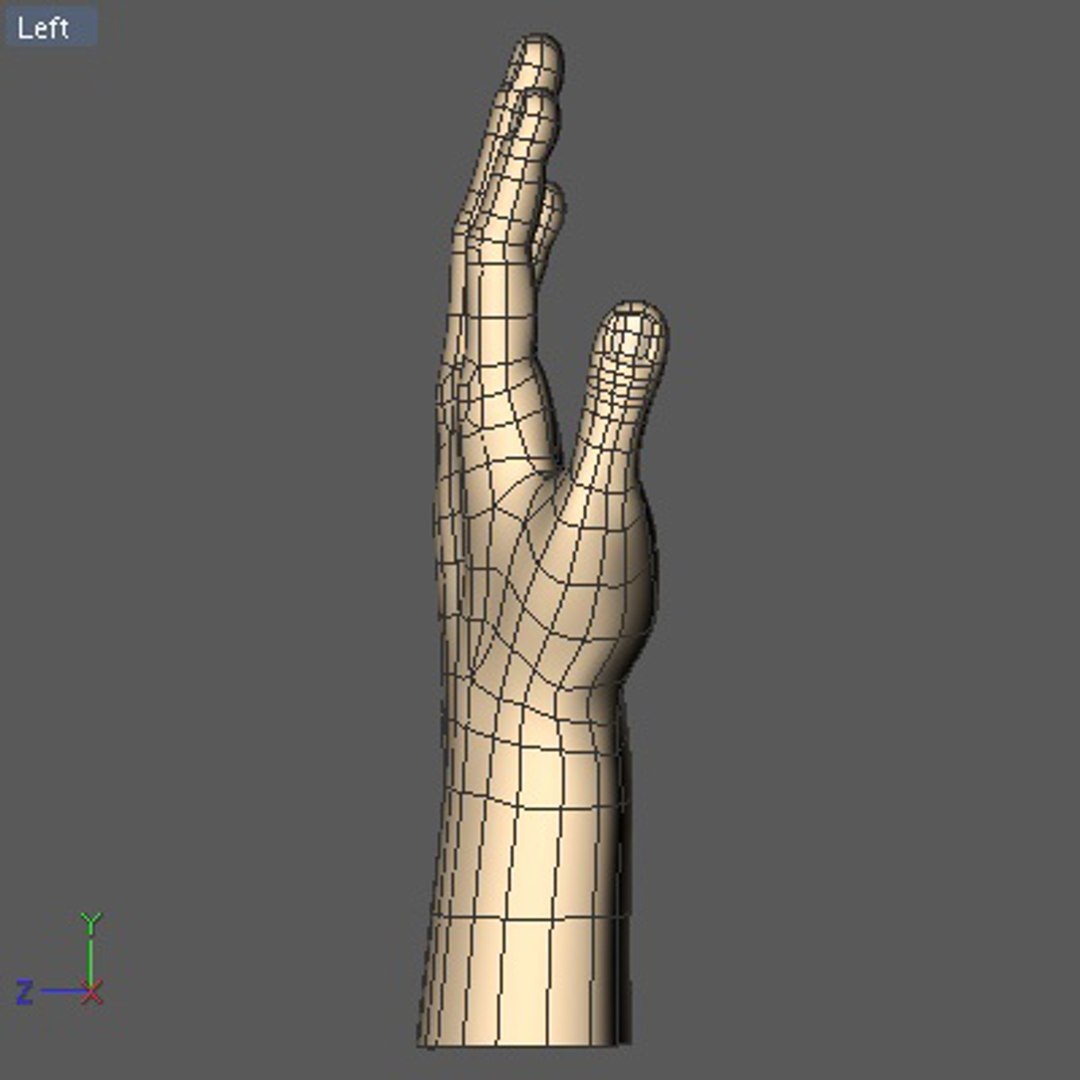 3ds Max Hand Materials