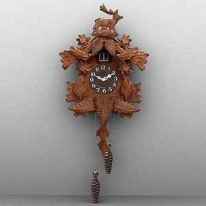 Animated cuckoo clock