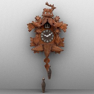 Animated cuckoo clock