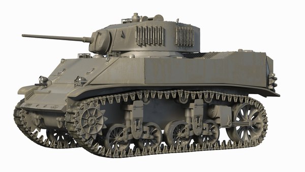 M5 スチュアート軽戦車3Dモデル - TurboSquid 2123877