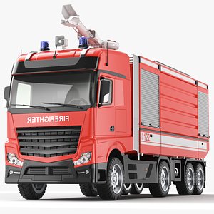Detailed Fire Truck