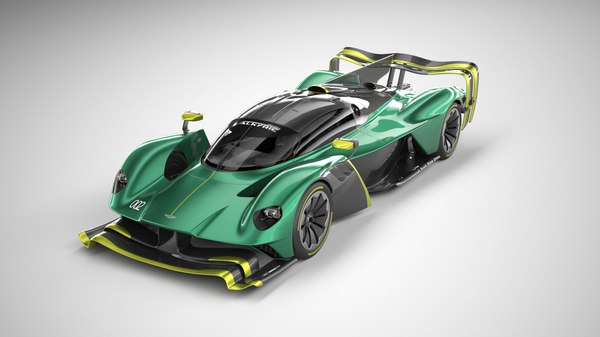 Aston Martin Valkyrie AMR Pro 2022 3D Modell TurboSquid 1780592