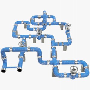 Pipe System Blue V1