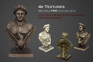 3D model Napoleon Bonaparte bust