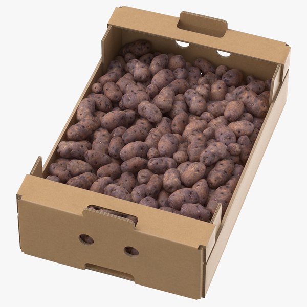 3D model cardboard display box 02