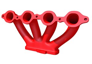 3D Print Ready Exhaust Manifolds V Engines