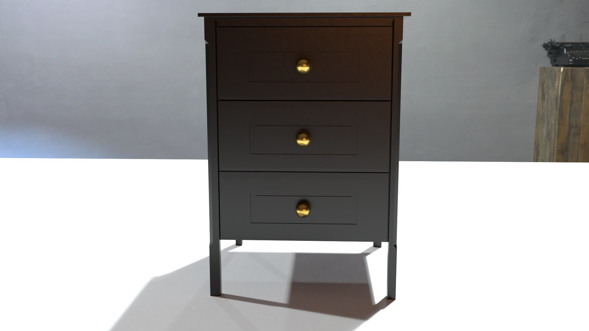 Bedside table 3D model - TurboSquid 1544764