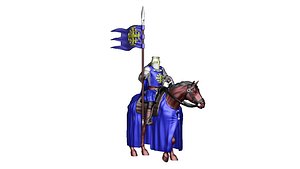 Order of the Holy Sepulcher of Jerusalem Cavalry 1 3D model