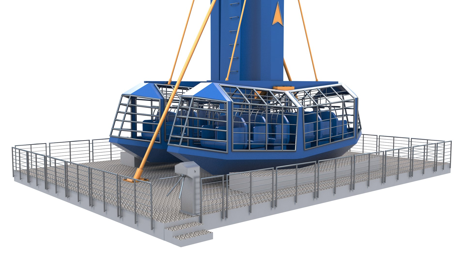 Ranger Ride - Blue 3D Model - TurboSquid 1923070