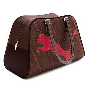 puma bag 3d model