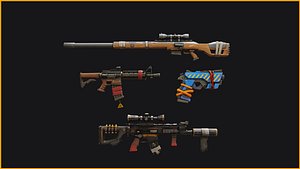 Weapons Collection Series 3D