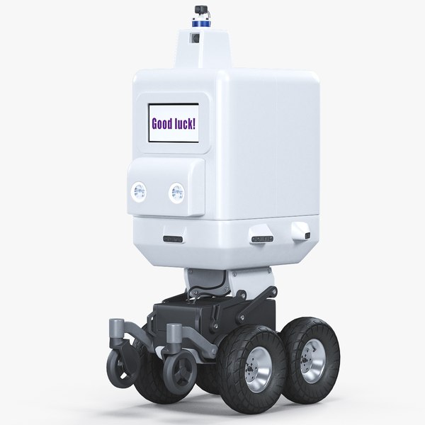 3D autonomous delivery bot - TurboSquid 1623137